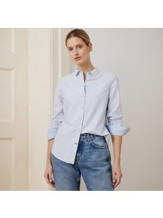 Eterna Kék-Fehér Csíkos Vella Ing