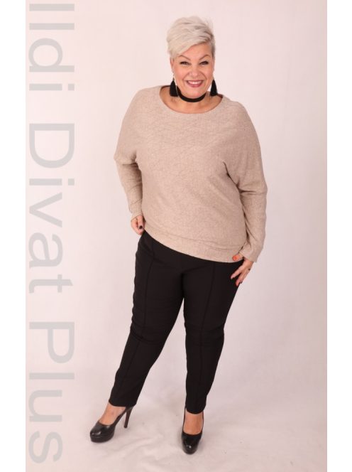 Frank Lyman Beige Flitteres Felső