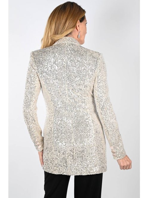 Frank Lyman Beige Flitteres Blézer