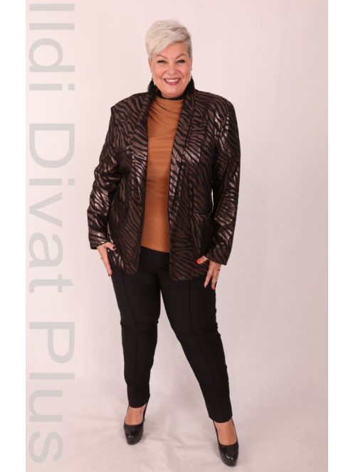 Frank Lyman Fekete- Óarany Mintás Blézer-42