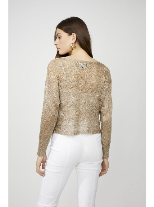 Frank Lyman Jewel Arany Horgolt Felső