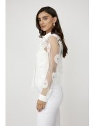 Frank Lyman Margareta Fehér Blúz+Top-XL