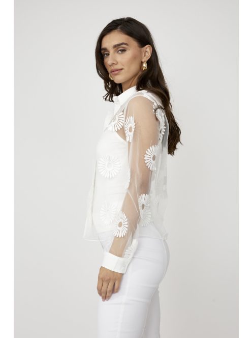 Frank Lyman Margareta Fehér Blúz+Top-XL