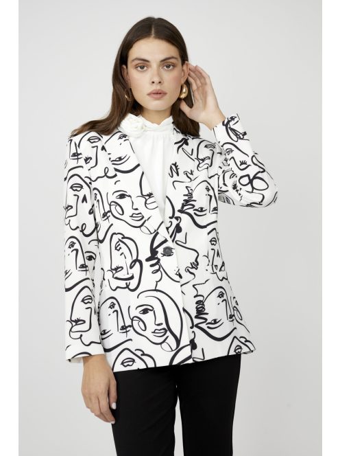 Frank Lyman Maska Fehér-Fekete Blézer