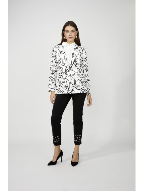 Frank Lyman Maska Fehér-Fekete Blézer