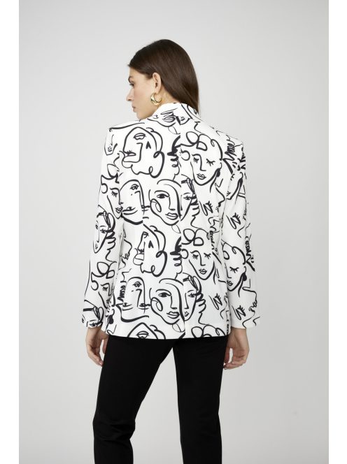 Frank Lyman Maska Fehér-Fekete Blézer