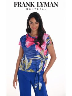 Frank Lyman Flamingo Kék-Pink Mintás Felső