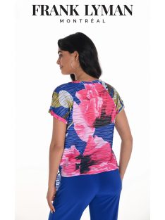 Frank Lyman Flamingo Kék-Pink Mintás Felső