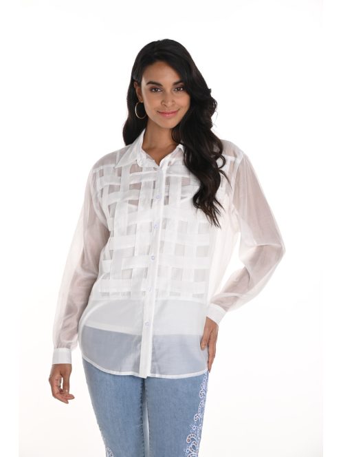 Frank Lyman White Fehér Ing