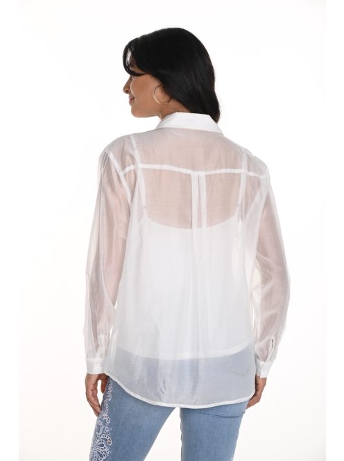 Frank Lyman White Fehér Ing