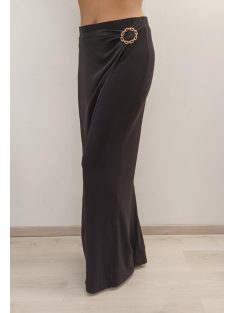 Frank Lyman Fekete Átlapolt Nelli Nadrág