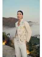 Frank Lyman Fehér-Virágos Reno Kardigán-XXL