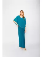 Frank Lyman Türkiz-Ezüst Milady Maxi Ruha