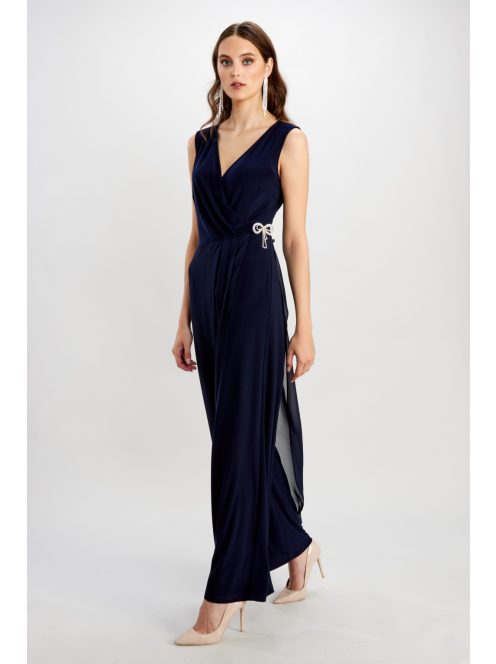 Frank Lyman Sötétkék Masni Muszlinos Overál