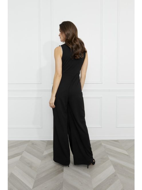 Frank Lyman Fekete-Ezüst Black Overál