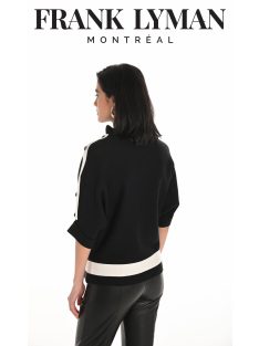 Frank Lyman Fekete-Fehér Leman Pulóver