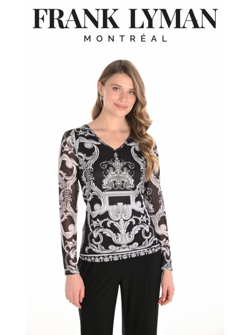 Frank Lyman Fekete-Fehér Leron Felső