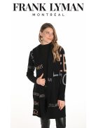 Frank Lyman Fekete-Mintás Femma Kardigán