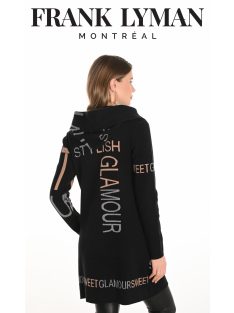 Frank Lyman Fekete-Mintás Femma Kardigán