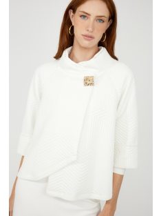 Frank Lyman Fehér-Mintás Bella Kabátka