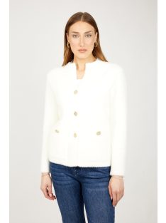 Frank Lyman Fehér Minna Kardigán