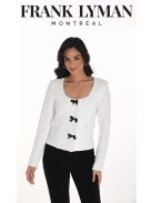 Frank Lyman Fehér Lenna Blézer-48