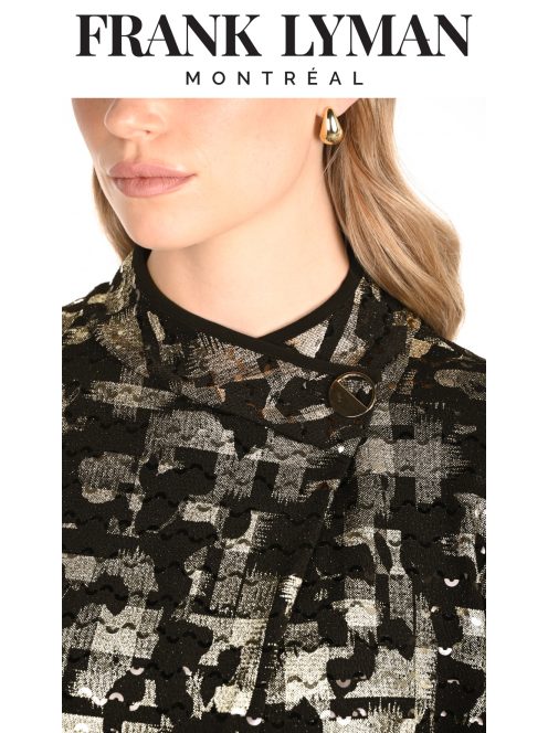 Frank Lyman Fekete-Arany Semma Blézer-40