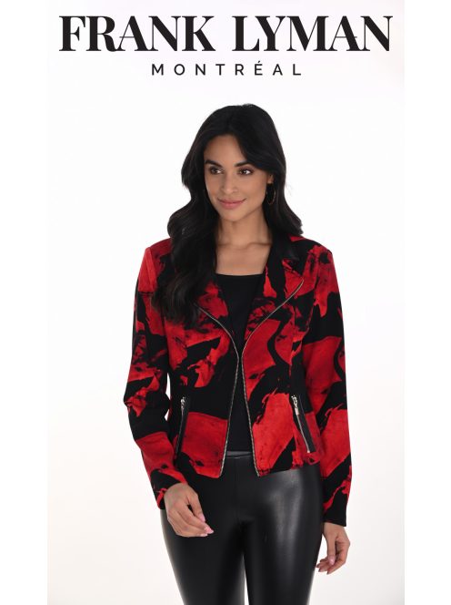 Frank Lyman Fekete-Bordó Jenna Blézer-46