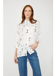 Frank Lyman Fehér-Mintás Köves Ing