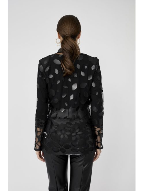 Frank Lyman Fekete Necces Demma Kardigán-S