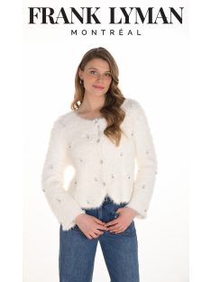 Frank Lyman Fehér Köves Szenna Kardigán