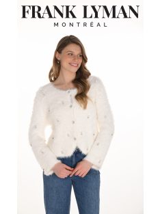 Frank Lyman Fehér Köves Szenna Kardigán