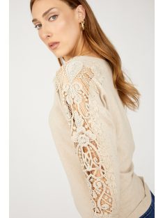 Frank Lyman Beige-Köves Remina Kötött Felső
