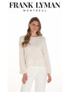 Frank Lyman Ekrü-Flitteres Della Felső