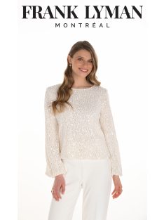 Frank Lyman Ekrü-Flitteres Della Felső