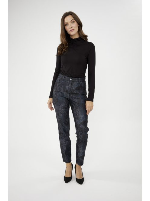 Frank Lyman Fekete-Kék Piton Nadrág