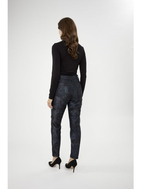 Frank Lyman Fekete-Kék Piton Nadrág