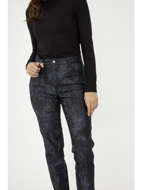 Frank Lyman Fekete-Kék Piton Nadrág