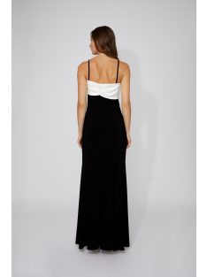 Frank Lyman Fekete-Fehér Masins Maxi Ruha