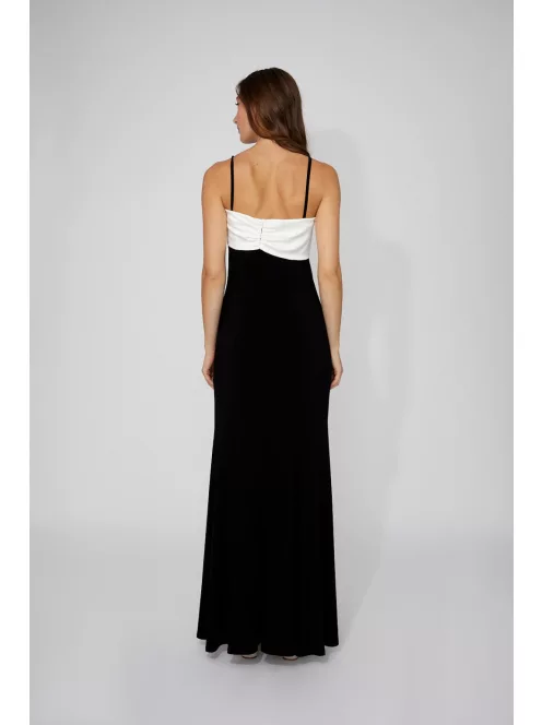 Frank Lyman Fekete-Fehér Masins Maxi Ruha