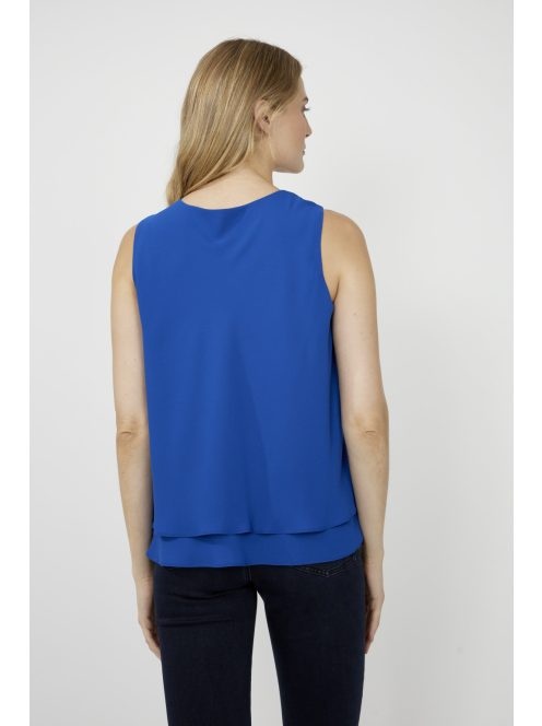 Frank Lyman Királykék Melina Muszlin Felső