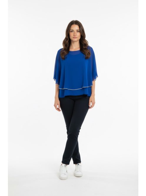 Frank Lyman Királykék-Ezüst Köves Hella Felső-44