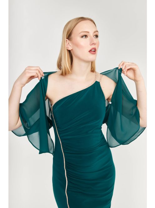 Frank Lyman Samaragd Muszlin Kendő-M