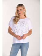 Frank Lyman Fehér Garden Felső