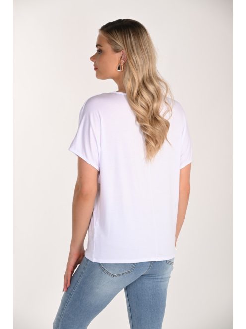 Frank Lyman Fehér Garden Felső