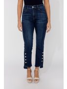 Frank Lyman Farmerkék Gombos Nadrág