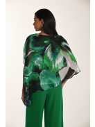 Frank Lyman Fekete-Zöld Topical Blúz-38