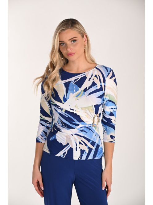 Frank Lyman Kék-Mintás Oti Felső