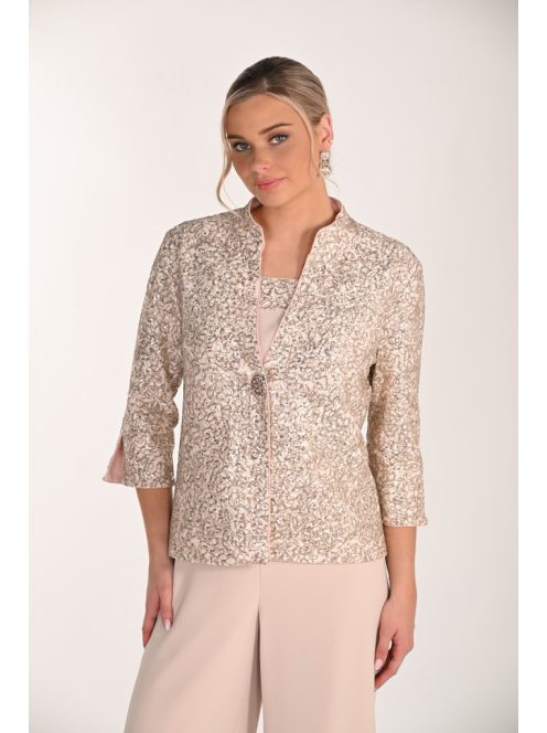 Frank Lyman Beige-Flitteres Jelina Blézer