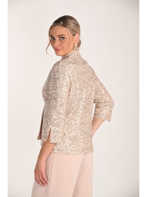 Frank Lyman Beige-Flitteres Jelina Blézer